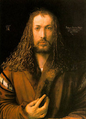 Albrecht Durer 
Self-portrait 
1500