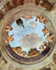 Andrea Mantegna (1431-1506)
Oculus
Frescoes in the Ducal Palace, Mantua
1465-74