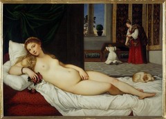 Artist: Titian
Style: Renaissance
Medium: Oil on canvas
Museum/City: Uffizi, Florence
Connection: Giorgione's depictions of Venus
1. Mark Twain wrote a scathing passage on it
2. Venus' unapologetic nudity has proven controversial
3. The painting differs from Greek depictions, being less graceful
