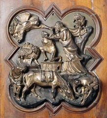 Filippo Brunelleschi (1377 to 1446)
Competition Panel: Sacrifice of Issac (1401-1403)