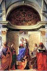 Giovanni Bellini 
Madonna and Child with Saints
1505