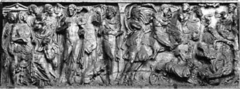 Hippolytus and Phaedra, Roman sarcophagus, marble, 2nd c. AD (Camposanto, Pisa), marble