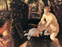 Jacopo Tintoretto, Susanna and the Elders, Vienna