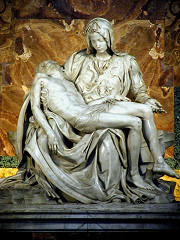 Michelangelo. Pieta. 1505. Marble