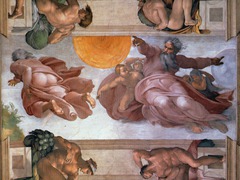 Michelangelo
Creation of the sun and moon
Sistine Chapel
Early 1500