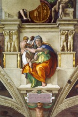 Michelangelo
Delphic Sibyl
Sistine Chapel
Early 1500