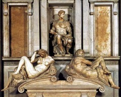 Michelangelo
Dusk and Dawn
Florence
Mid 1500