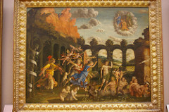 pallas expelling the vices, mantegna, 1499, ferrara