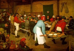 Peasant Wedding; Pieter Bruegel the Elder; High Renaissance; 1565