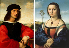 Raphael
Portraits of Agnolo and Maddalena Doni
Florence
Early 1500