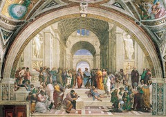 The School of Athens; Raphael; High Renaissance; 1509-11