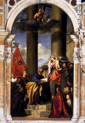 Titian, Madonna of the Pesaro Family; 1526