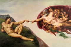 The Creation of Adam; Sistine Chapel; Vatican City
