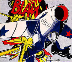 Blam, 1962, oil on 
canvas, 68 x 80 in, 
Yale University Art 
Gallery, New 
Haven